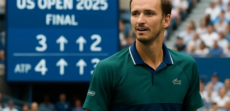 Даниил Медведев вышел в финал US Open 2025: влияние на его рейтинг ATP