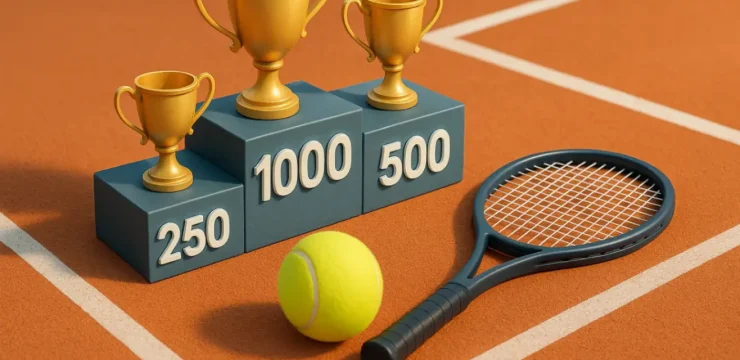 Что такое 1000, 500 и 250 турниры: разбираемся в структуре теннисного тура
